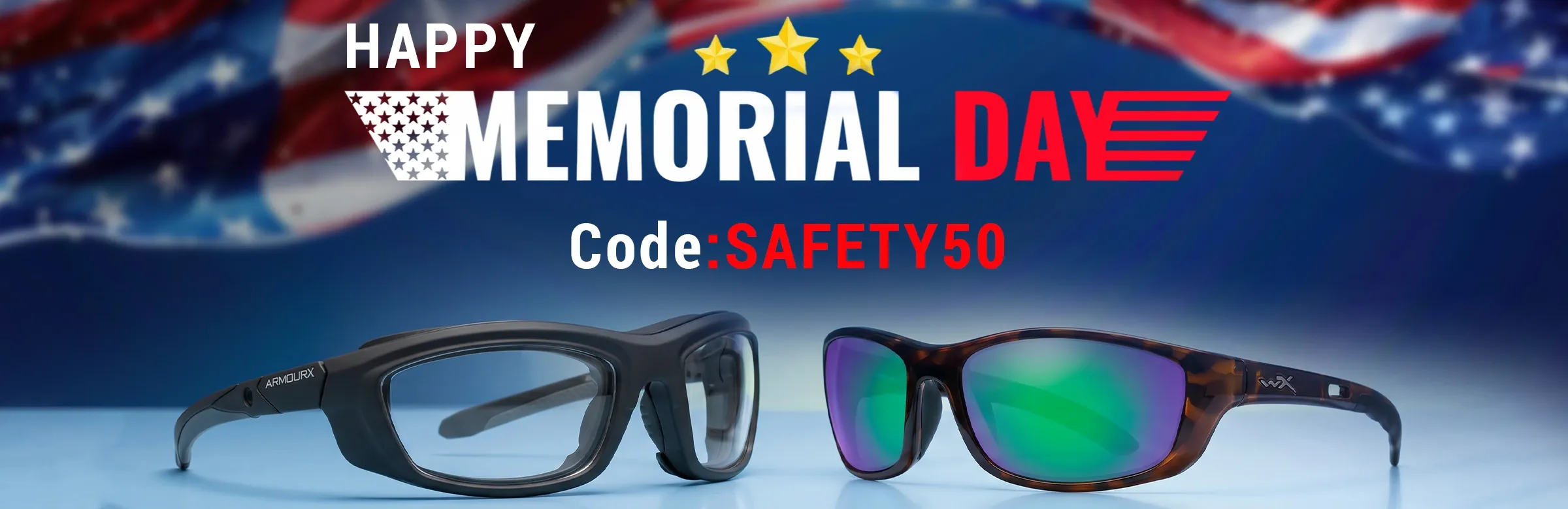 Prescription safety sunglasses