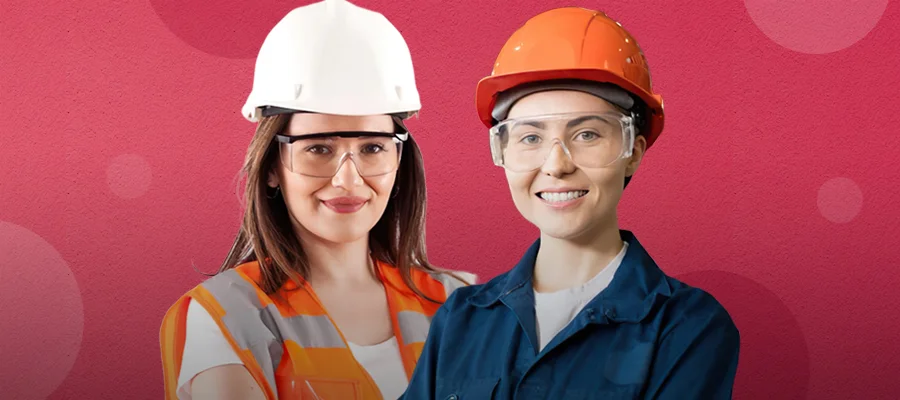 Women's safety glasses