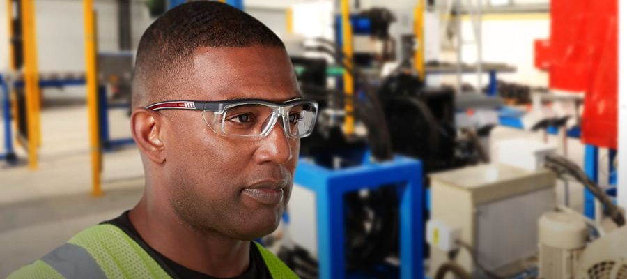 Men's safety glasses