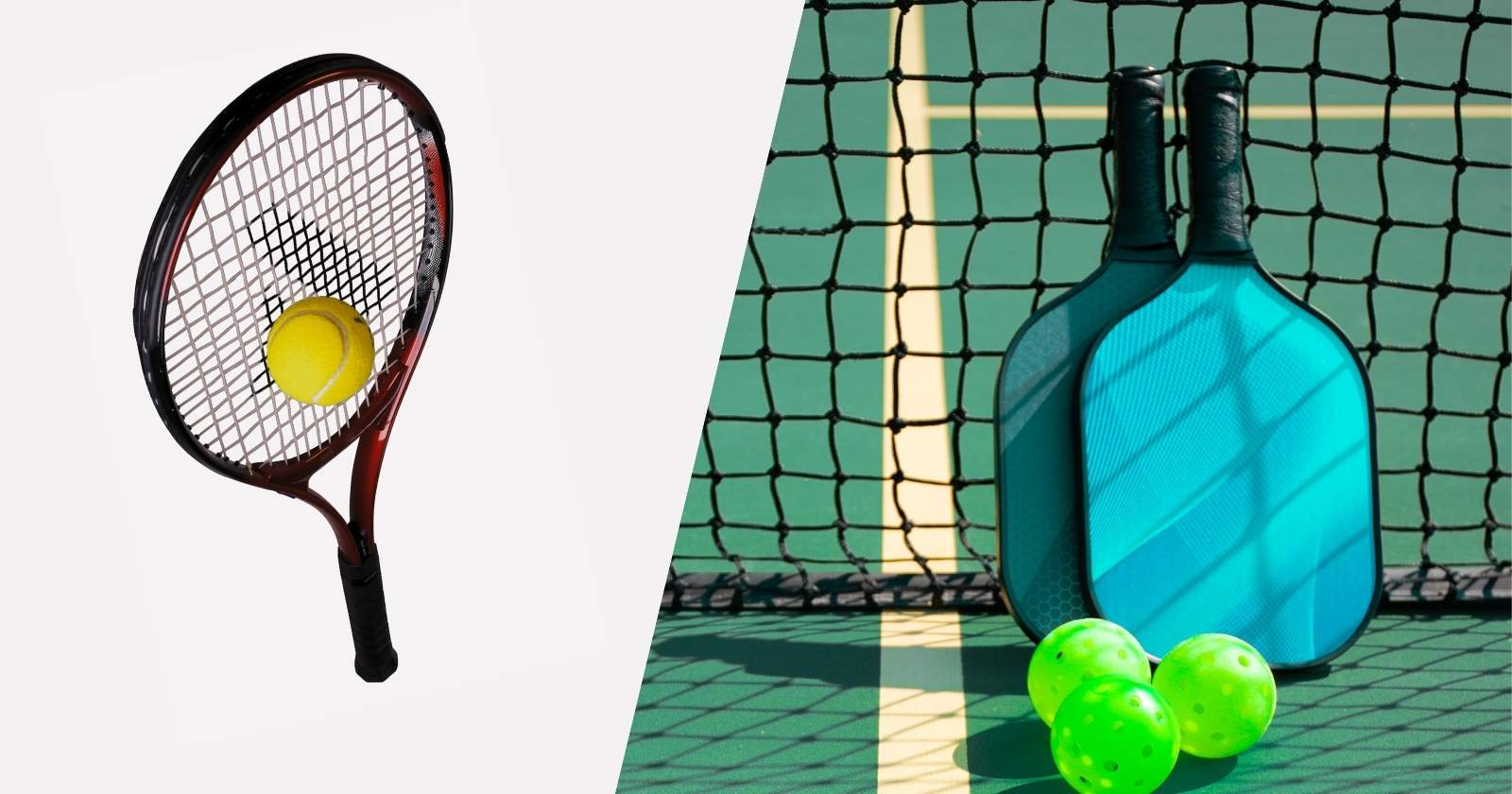Pickleball vs Tennis - Differences and Similarities