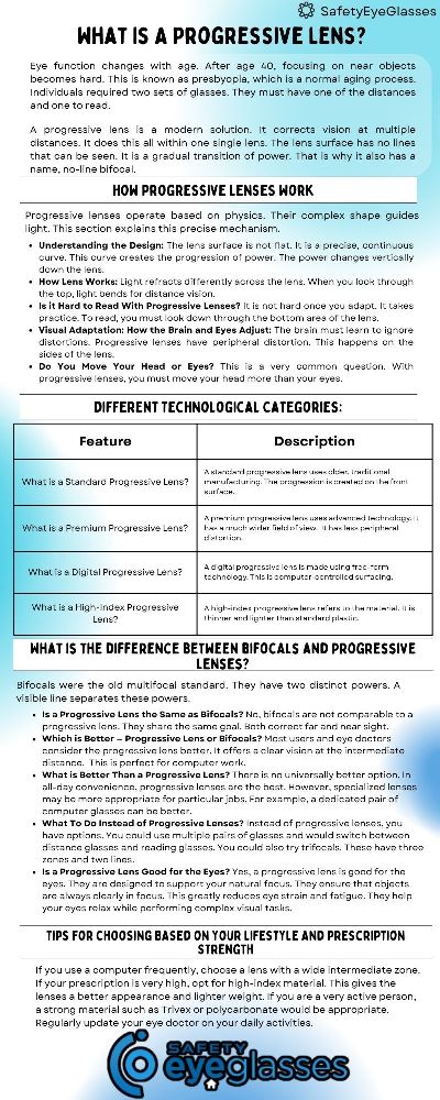 What Is A Progressive Lens? - EYEWEB